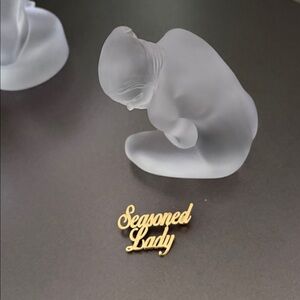 Seasoned Lady Brooch